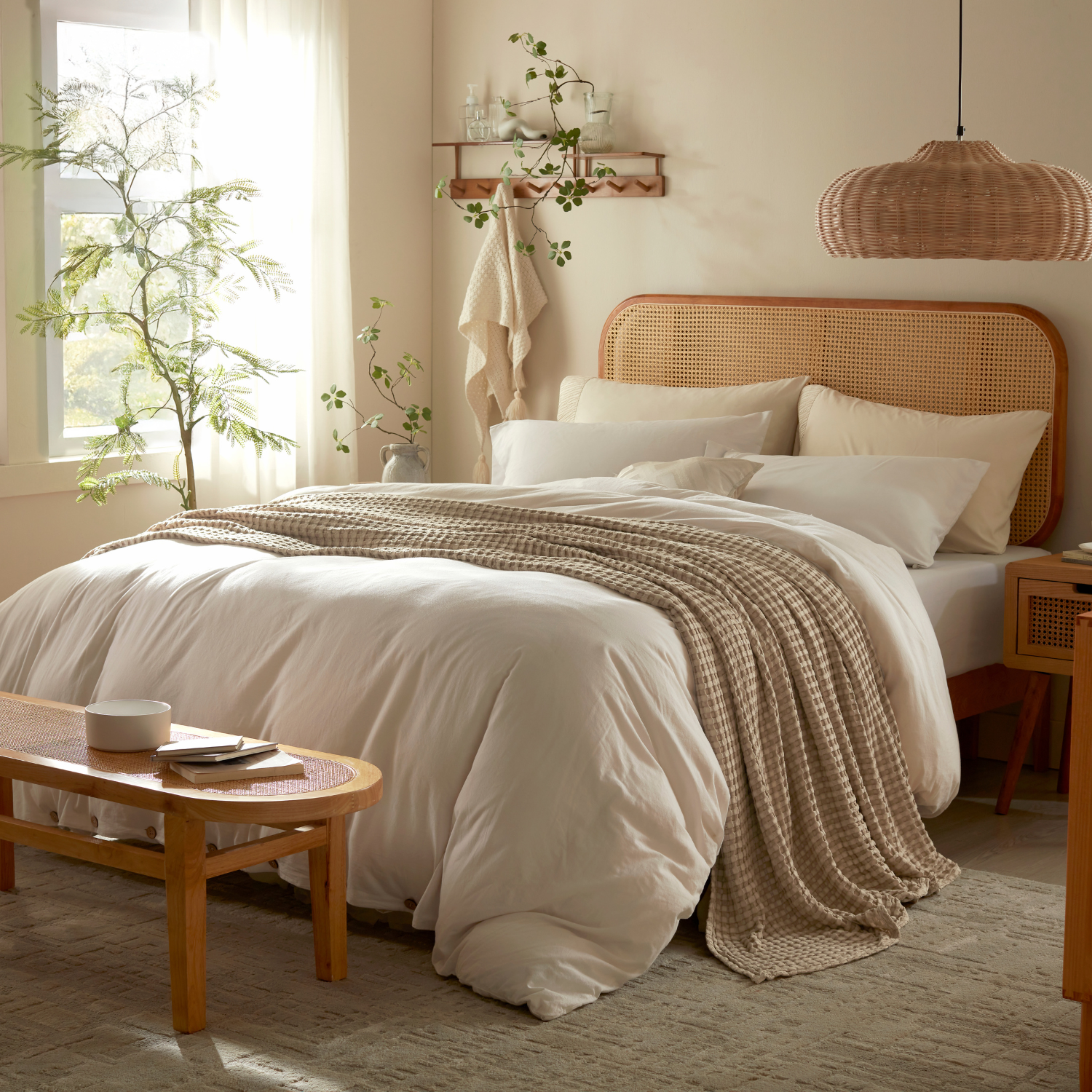 Breezy Cooling Waffle Blanket