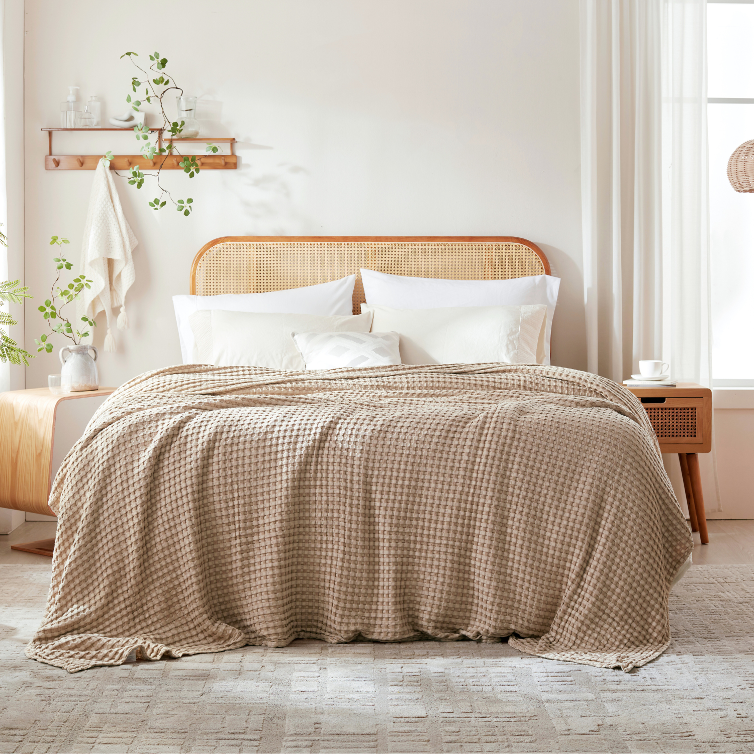 Breezy Cooling Waffle Blanket
