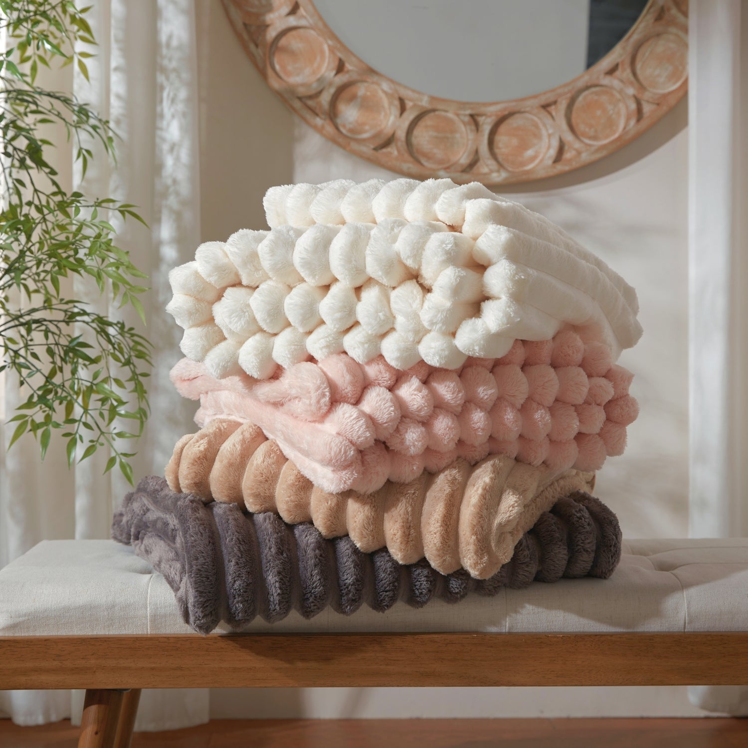 Cloudy Fleece Blanket